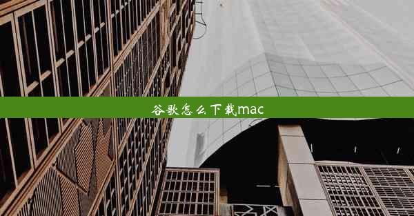 谷歌怎么下载mac