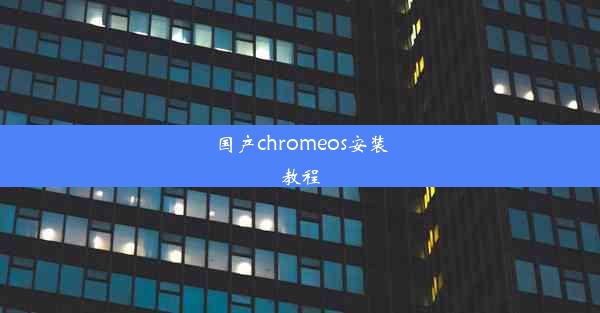 国产chromeos安装教程