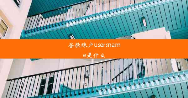 谷歌账户usersname是什么