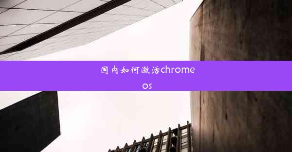 国内如何激活chrome os