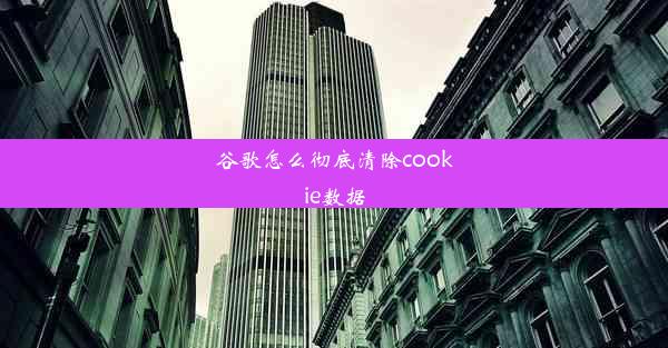 谷歌怎么彻底清除cookie数据