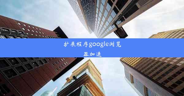 扩展程序google浏览器加速