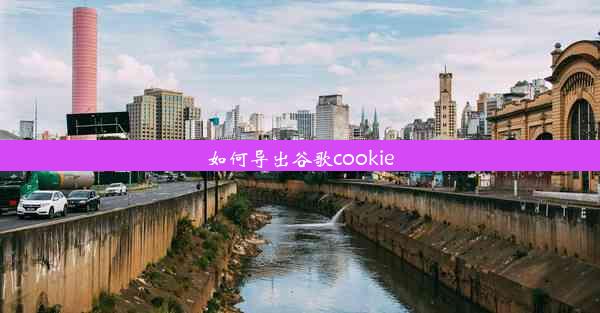 如何导出谷歌cookie