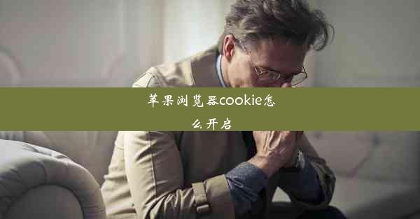 苹果浏览器cookie怎么开启