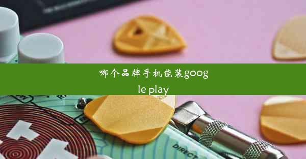 哪个品牌手机能装google play